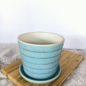 flowerpot blue